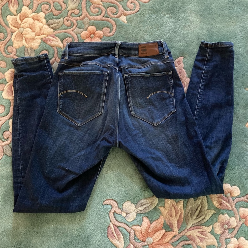 G-Star Raw Shape High Waist Citi-Go Skinny Jeans 29/30 Butt Boost Gstar